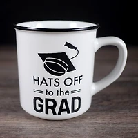 Grad Mug- HATS OFF. to the GRAD. 13oz