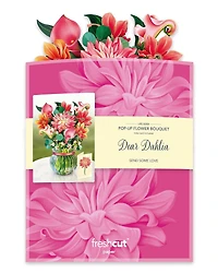 Dear Dahlia Pop-Up Card - Large