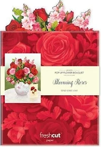 Blooming Roses Pop-Up Card - Large