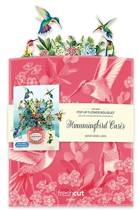 Hummingbird Oasis Pop-Up Card