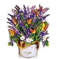 Lavender Pop-Up Card