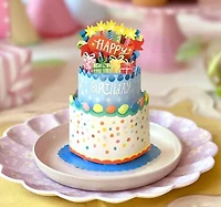 Confetti Birthday Cake Pop-Up Card