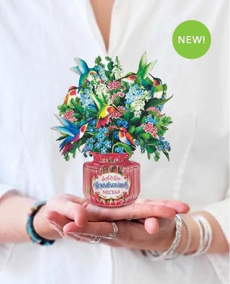 Hummingbird Oasis Mini Pop-Up Card