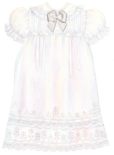 Christening Gown Card