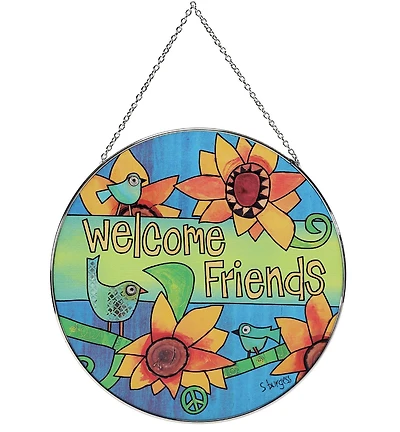 Welcome Friends Suncatcher