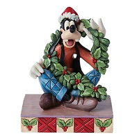 Goofy Christmas Holiday Figurine