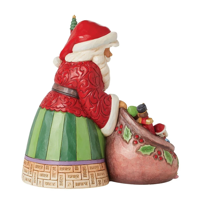 Santa with PEZ Toy Bag