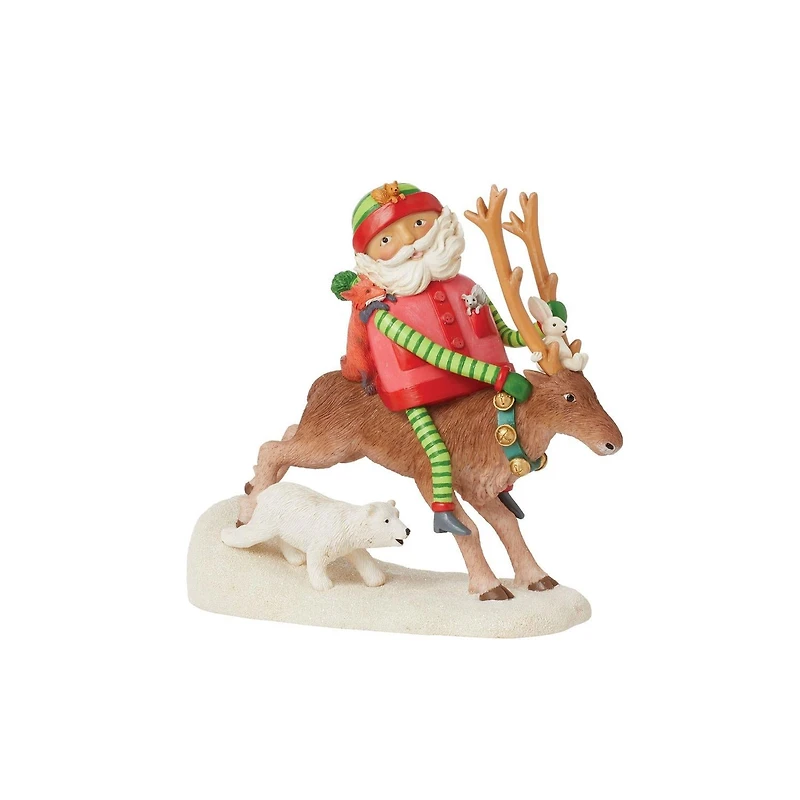 Santa's Wild Ride Figurine