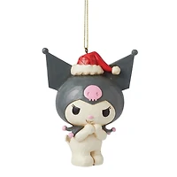 Kuromi in Santa Hat Ornament