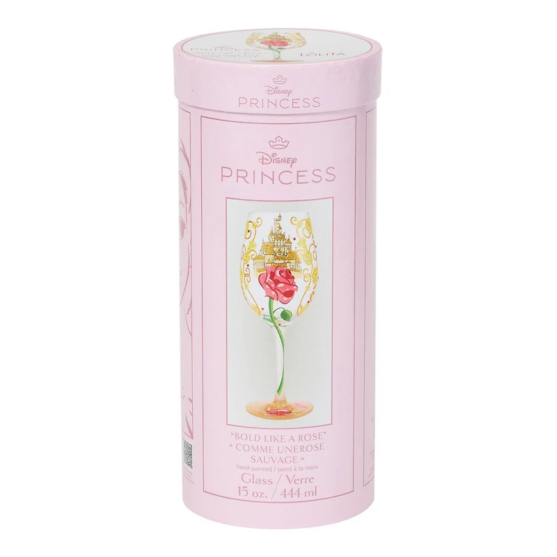 Bold Like A Rose Glass