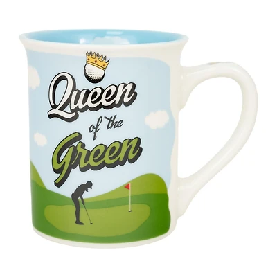 Queen of the Green Golf Mug