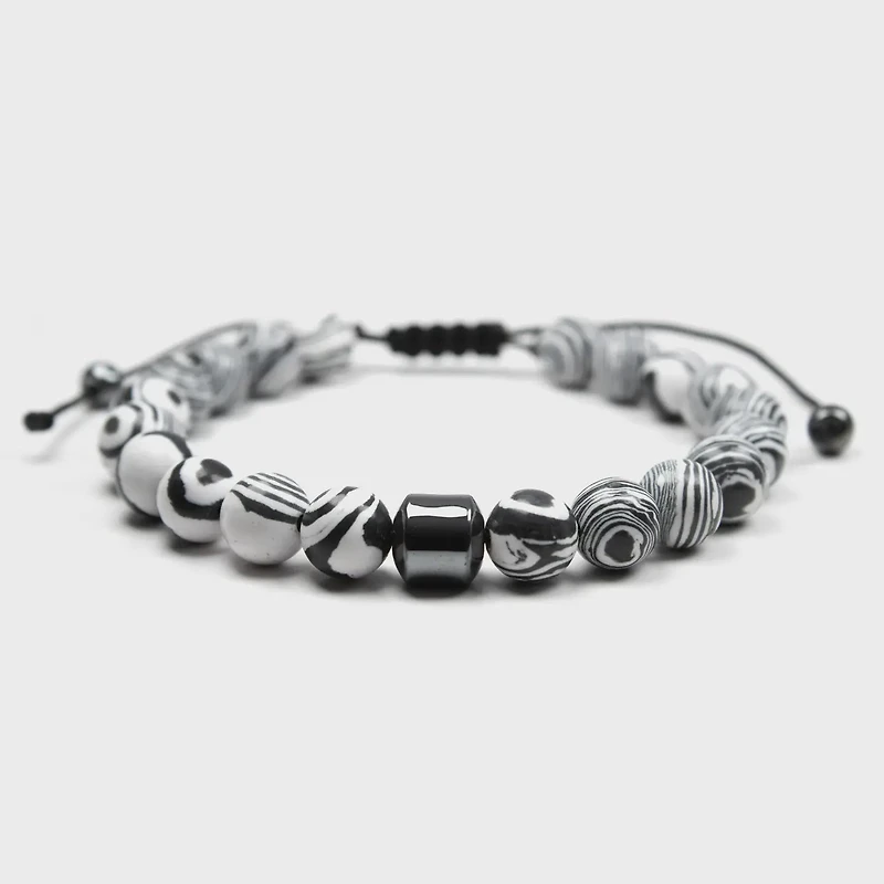 Malachite Bracelet: For Men & Women - Black Bracelet
