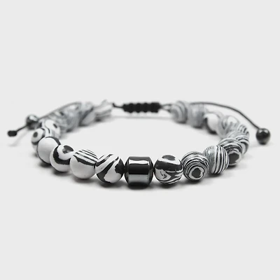 Malachite Bracelet: For Men & Women - Black Bracelet