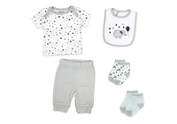 Balloon Elephant 5 Piece Box: Grey
