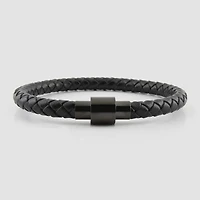 Unisex Handcrafted Braided Genuine Leather Bracelet