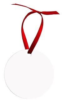 Customizable Ornament - Circle, Aluminum