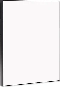 Customizable Plaque - Black Flat Edge 8x10