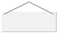 Customizable Hardboard Signage - Large Rectangle