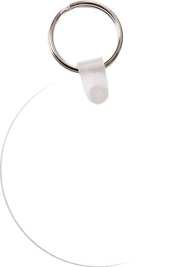 Customizable Key Chain - Circle, FRP