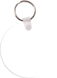 Customizable Key Chain - Circle, FRP