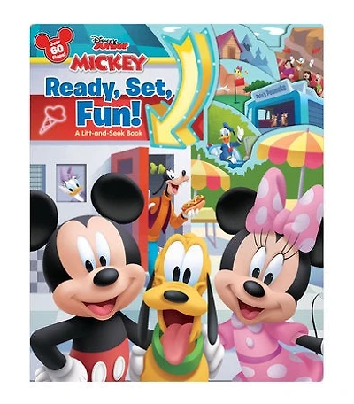 Mickey: Ready, Set, Fun! A Lift-and-Seek Book
