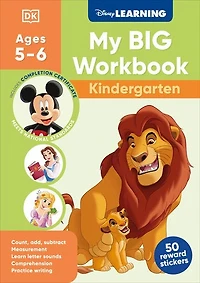 Disney Learning Big Workbook Kindergarten