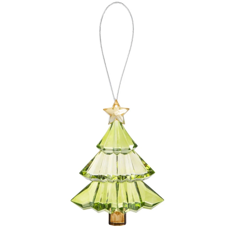 Clear Christmas Tree Ornament