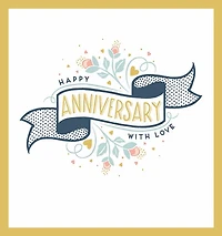 Happy Anniversary with Love Card