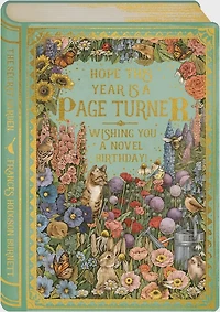 Story Book Birthday Card - "Hope this year is a page turner"