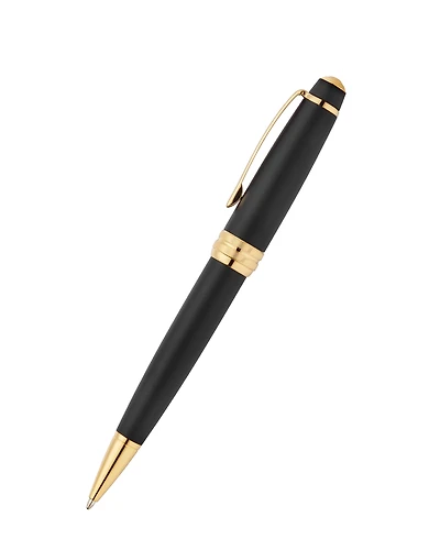 Cross Bailey Ballpoint Pen (Matte Black Gold)