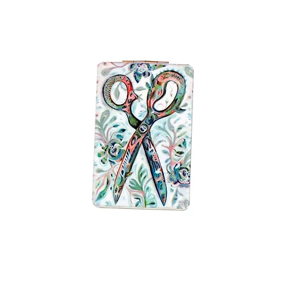 Scissors Compact Mirror