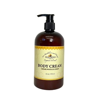 Bee By The Sea Body Cream Pump Bottle (473ml/16oz)
