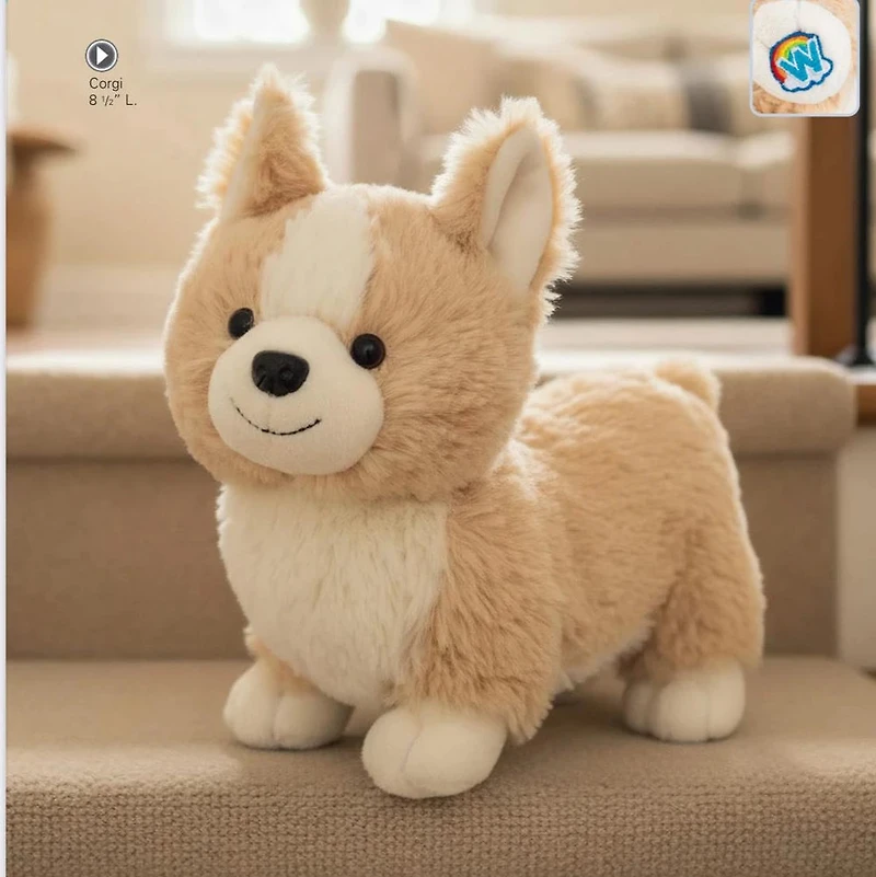 Corgi Webkinz Plush