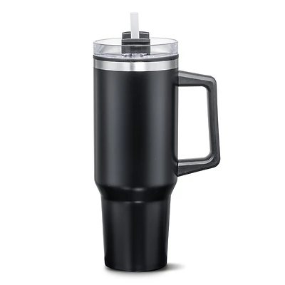 Benidorm Handle Travel Mug w/Straw - 40oz