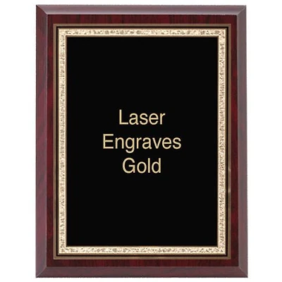 Designer Series Cherrywood Plaque and Plate, 8"x10" (Engraving Included)