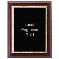 Designer Series Cherrywood Plaque and Plate, 8"x10" (Engraving Included)