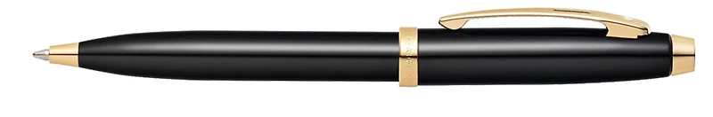 Sheaffer 100 Glossy Black with Gold Ballpoint Pen