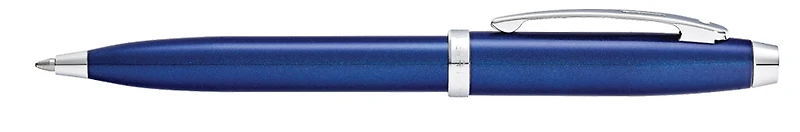 Sheaffer 100 Glossy Blue Lacquer Ballpoint Pen
