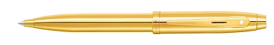 Sheaffer 100 Glossy PVD Gold Ballpoint Pen