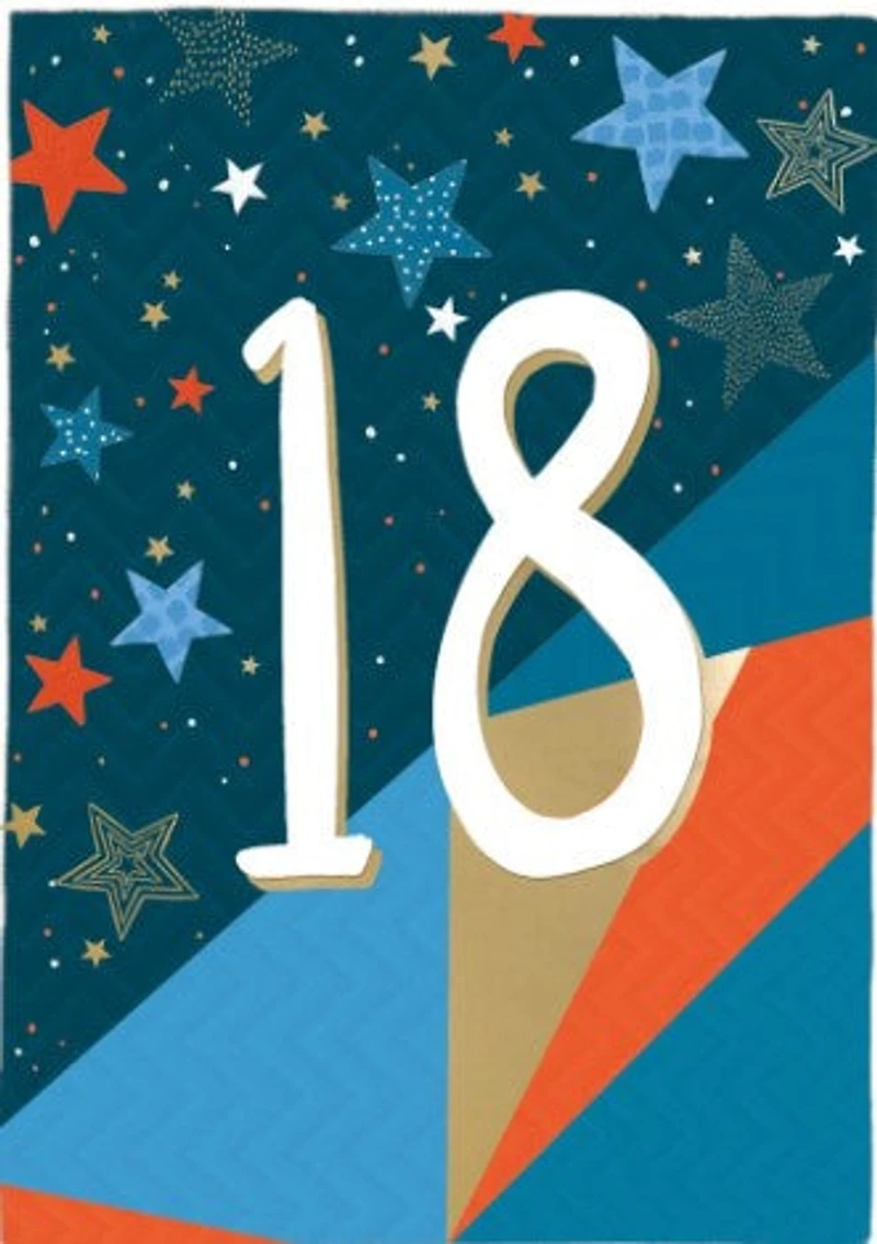18th Birthday Card