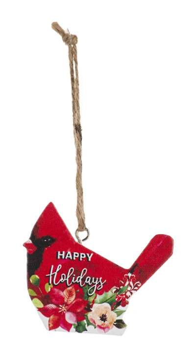 Happy Holidays Ornament
