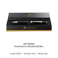 Cross Foundry Ballpoint Pen - Black & Gold