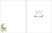 Congratulations Bride-to-be Greeting Card