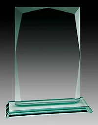 Glass Jade Block, 5.5″ (E.I)