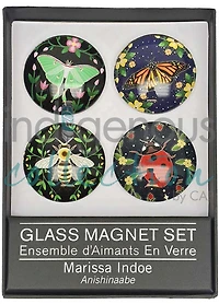 Marissa Indoe Glass Magnets