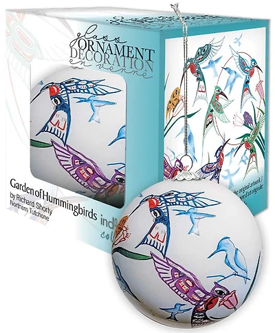 Garden of Hummingbirds - Indigenous Ornament