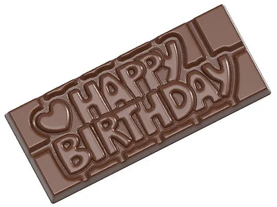 Milk Chocolate Happy Birthday Bar