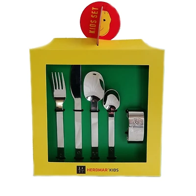 HERDMAR Children 6pc Stainless Steel Flatware Turini Kids