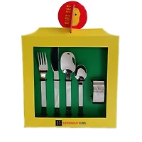 HERDMAR Children 6pc Stainless Steel Flatware Turini Kids