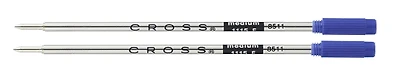 8511-2 Cross Ballpoint Pen Refills Blue Medium
